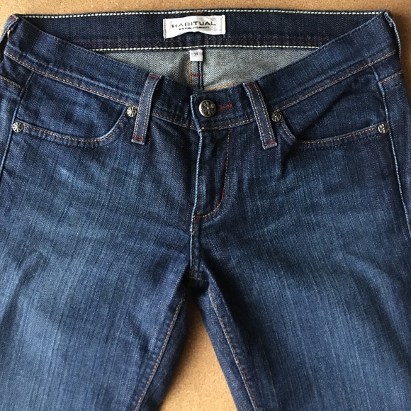 Habitual Glory Pocket Skinny Jeans in Deep End 25 - Picture 3 of 8